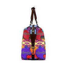 Load image into Gallery viewer, Soveriegn Nation Sunset with Wolf Classic Travel Bag (Model 1643) Remake Classic Travel Bags (1643) e-joyer 
