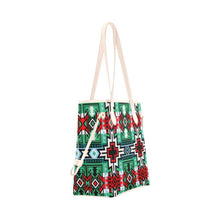 Load image into Gallery viewer, Star Blanket Clover Canvas Tote Bag (Model 1661) Clover Canvas Tote Bag (1661) e-joyer 
