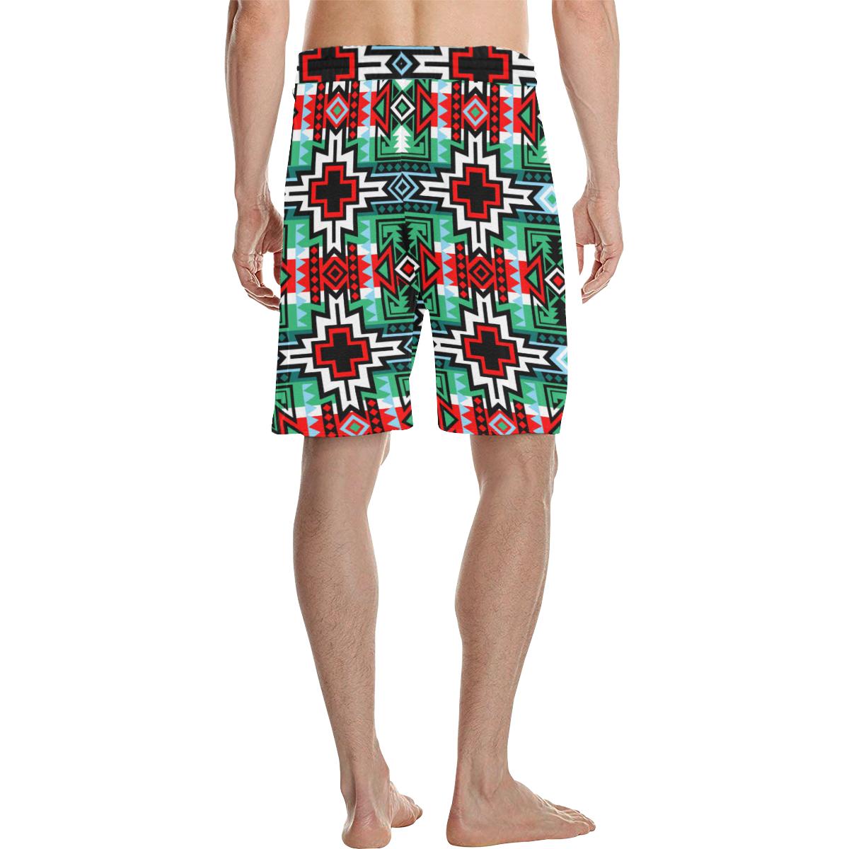 Star Blanket Men's All Over Print Casual Shorts (Model L23) Men's Casual Shorts (L23) e-joyer 