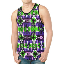 Load image into Gallery viewer, Star Blanket Moon Shadow New All Over Print Tank Top for Men (Model T46) New All Over Print Tank Top for Men (T46) e-joyer 
