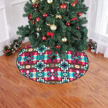 Load image into Gallery viewer, Star Blanket Sierra Christmas Tree Skirt 47&quot; x 47&quot; Christmas Tree Skirt e-joyer 
