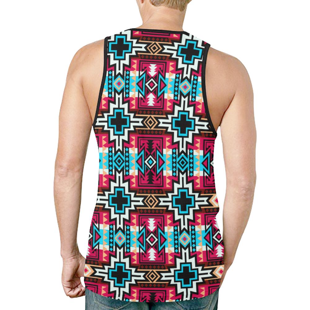 Star Blanket Sierra New All Over Print Tank Top for Men (Model T46) New All Over Print Tank Top for Men (T46) e-joyer 