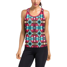 Load image into Gallery viewer, Star Blanket Sierra Women&#39;s Racerback Tank Top (Model T60) Racerback Tank Top (T60) e-joyer 
