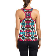 Load image into Gallery viewer, Star Blanket Sierra Women&#39;s Racerback Tank Top (Model T60) Racerback Tank Top (T60) e-joyer 
