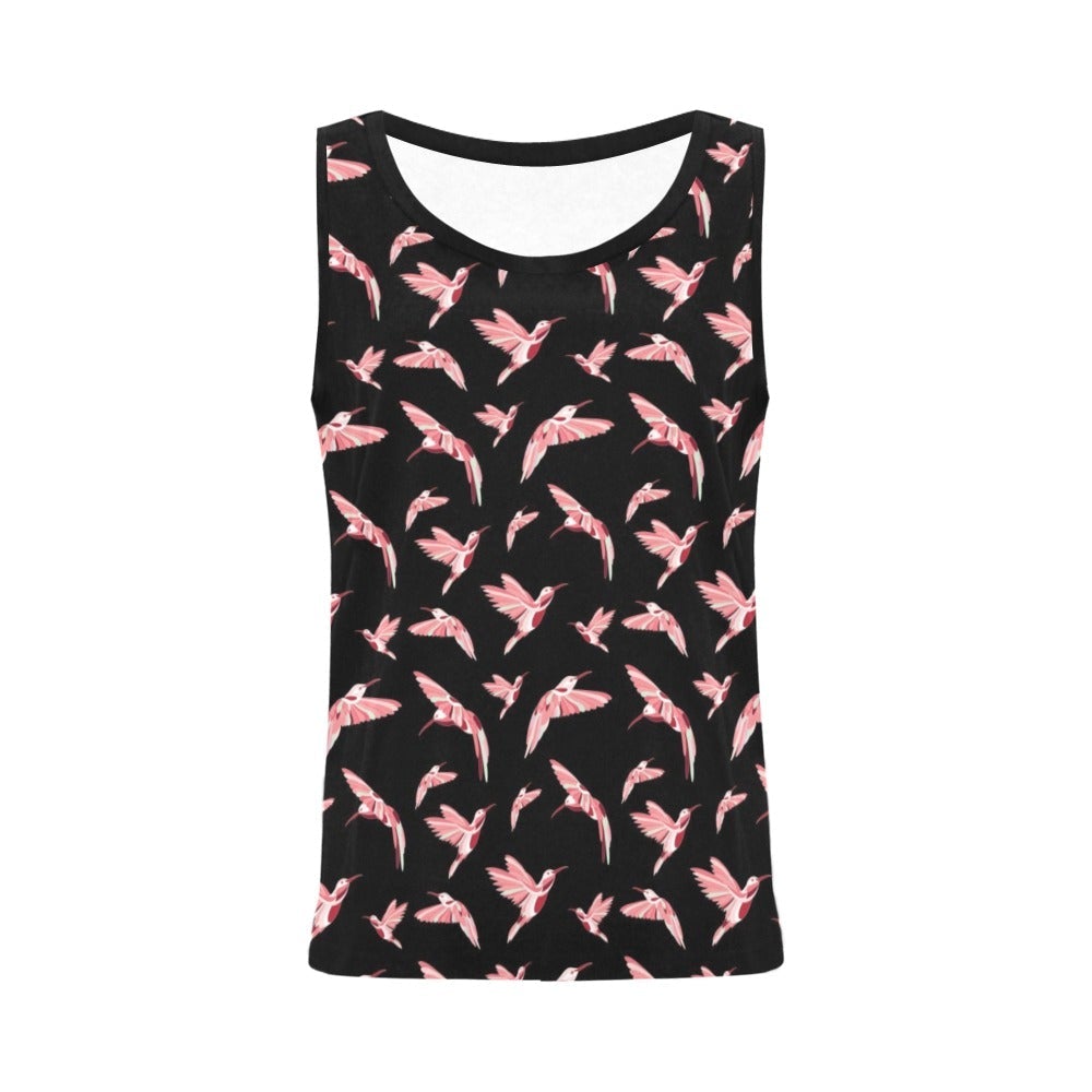 Strawberry Black All Over Print Tank Top for Women (Model T43) All Over Print Tank Top for Women (T43) e-joyer 