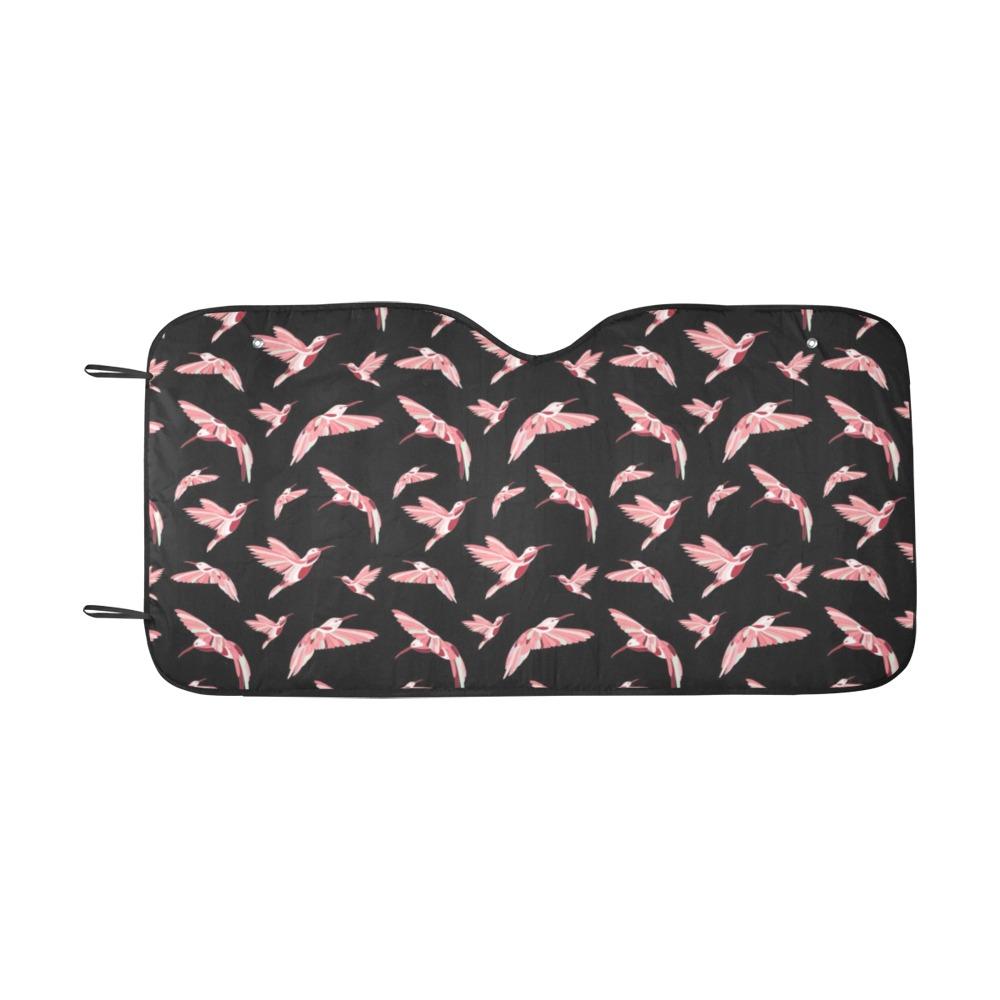 Strawberry Black Car Sun Shade 55