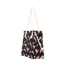 Load image into Gallery viewer, Strawberry Black Clover Canvas Tote Bag (Model 1661) Clover Canvas Tote Bag (1661) e-joyer 
