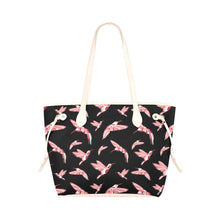 Load image into Gallery viewer, Strawberry Black Clover Canvas Tote Bag (Model 1661) Clover Canvas Tote Bag (1661) e-joyer 
