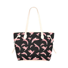 Load image into Gallery viewer, Strawberry Black Clover Canvas Tote Bag (Model 1661) Clover Canvas Tote Bag (1661) e-joyer 
