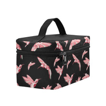 Load image into Gallery viewer, Strawberry Black Cosmetic Bag/Large (Model 1658) bag e-joyer 
