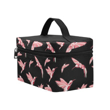 Load image into Gallery viewer, Strawberry Black Cosmetic Bag/Large (Model 1658) bag e-joyer 
