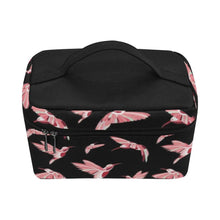 Load image into Gallery viewer, Strawberry Black Cosmetic Bag/Large (Model 1658) bag e-joyer 
