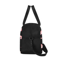 Load image into Gallery viewer, Strawberry Black Fitness Handbag (Model 1671) Fitness Handbag (1671) e-joyer 
