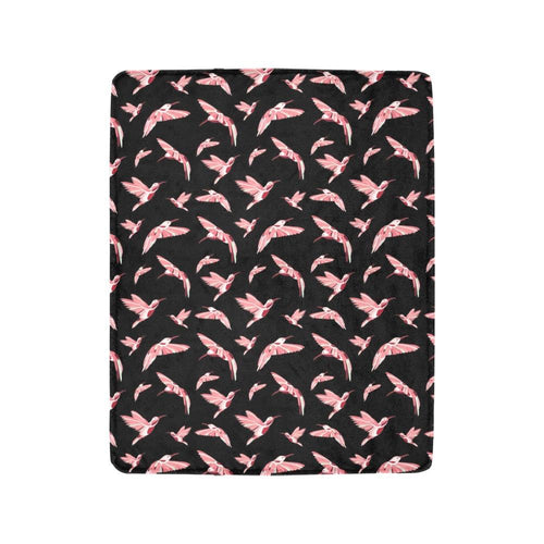 Strawberry Black Ultra-Soft Micro Fleece Blanket 40