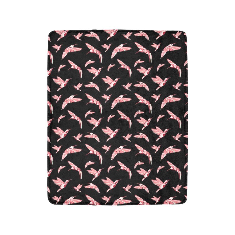 Strawberry Black Ultra-Soft Micro Fleece Blanket 40