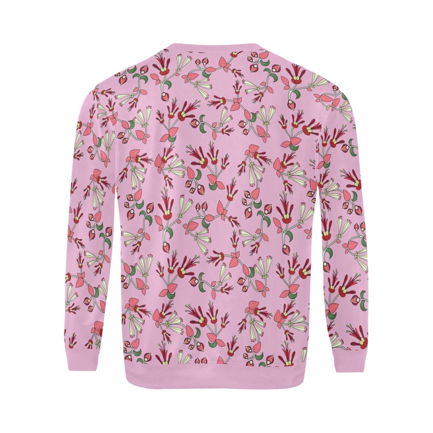 Strawberry Floral All Over Print Crewneck Sweatshirt for Men (Model H18) shirt e-joyer 