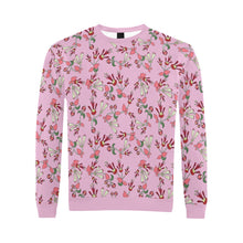 Load image into Gallery viewer, Strawberry Floral All Over Print Crewneck Sweatshirt for Men (Model H18) shirt e-joyer 
