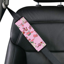 Load image into Gallery viewer, Strawberry Floral Car Seat Belt Cover 7&#39;&#39;x12.6&#39;&#39; (Pack of 2) Car Seat Belt Cover 7x12.6 (Pack of 2) e-joyer 
