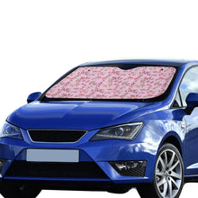 Load image into Gallery viewer, Strawberry Floral Car Sun Shade 55&quot;x30&quot; Car Sun Shade e-joyer 
