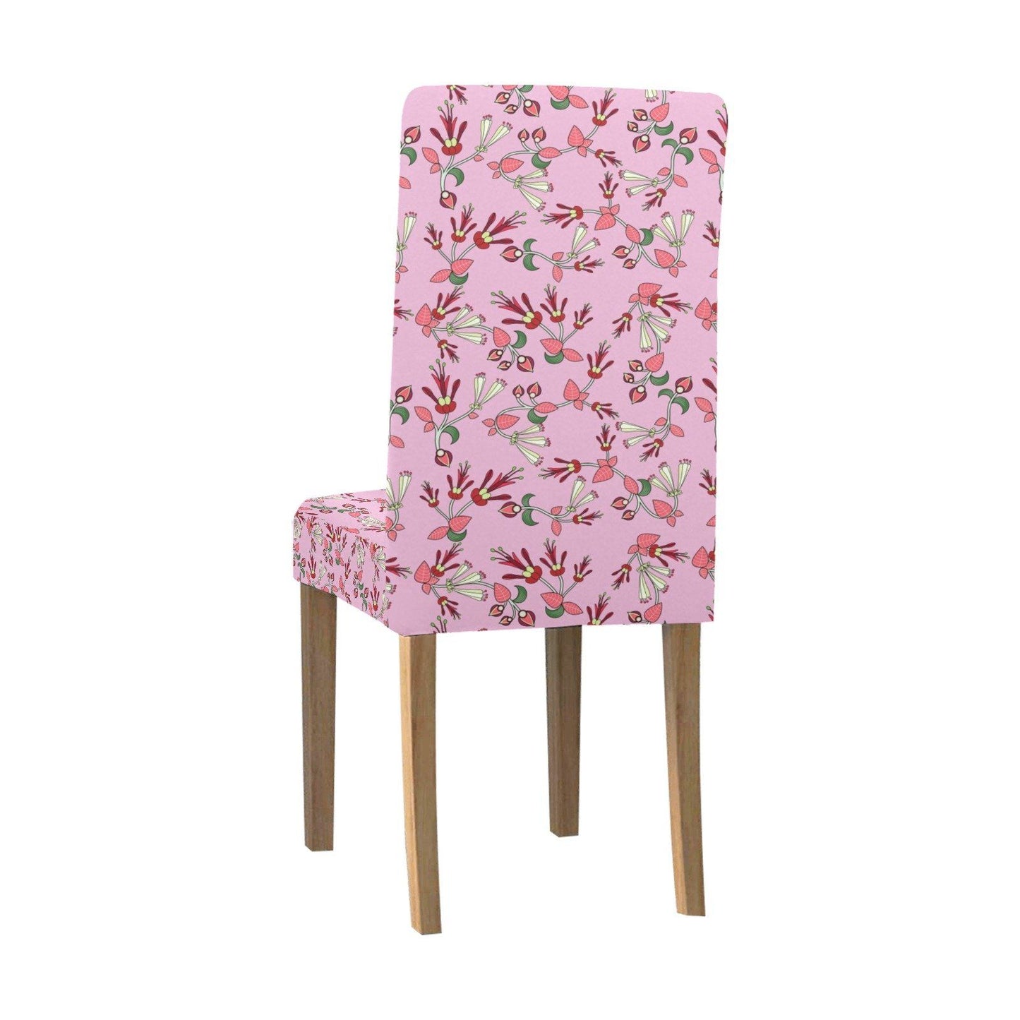 Strawberry Floral Chair Cover (Pack of 4) Chair Cover (Pack of 4) e-joyer 