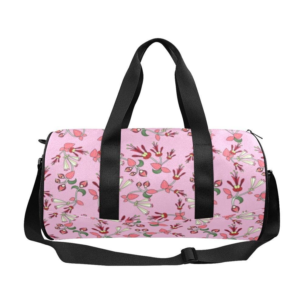 Strawberry Floral Duffle Bag (Model 1679) Duffle Bag (1679) e-joyer 