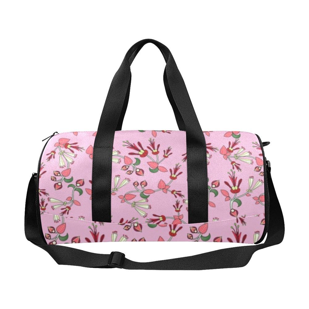 Strawberry Floral Duffle Bag (Model 1679) Duffle Bag (1679) e-joyer 