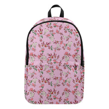 Load image into Gallery viewer, Strawberry Floral Fabric Backpack for Adult (Model 1659) Casual Backpack for Adult (1659) e-joyer 
