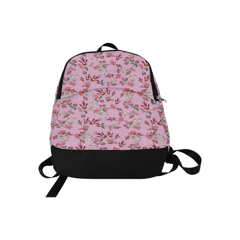 Strawberry Floral Fabric Backpack for Adult (Model 1659) Casual Backpack for Adult (1659) e-joyer 