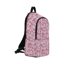 Load image into Gallery viewer, Strawberry Floral Fabric Backpack for Adult (Model 1659) Casual Backpack for Adult (1659) e-joyer 
