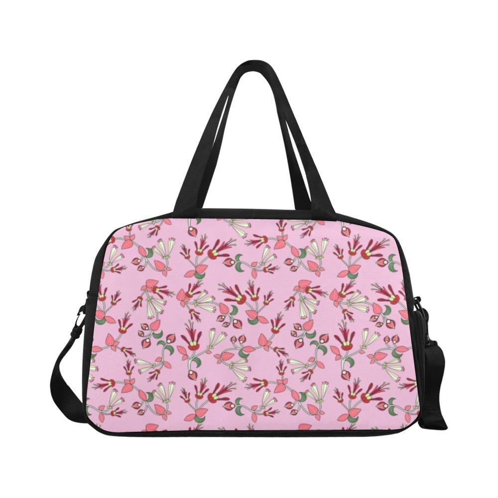 Strawberry Floral Fitness Handbag (Model 1671) Fitness Handbag (1671) e-joyer 