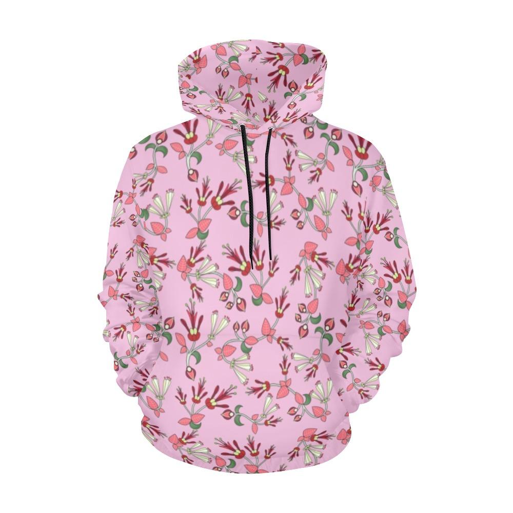 Strawberry Floral Hoodie for Women by 49 Dzine