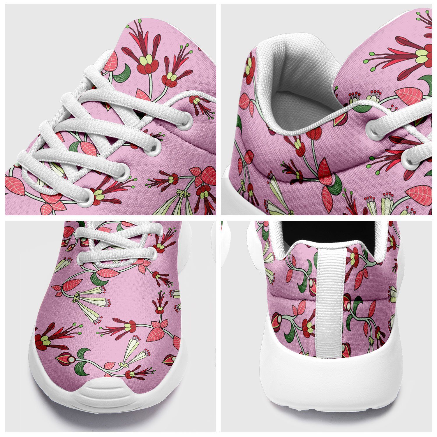 Strawberry Floral Ikkaayi Sport Sneakers ikkaayi Herman 