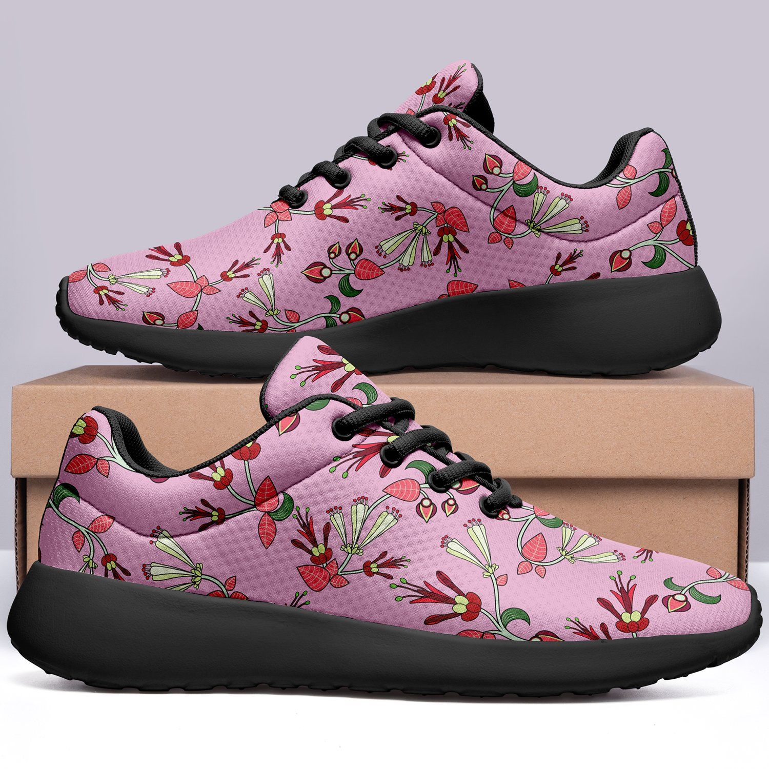 Strawberry Floral Ikkaayi Sport Sneakers ikkaayi Herman 