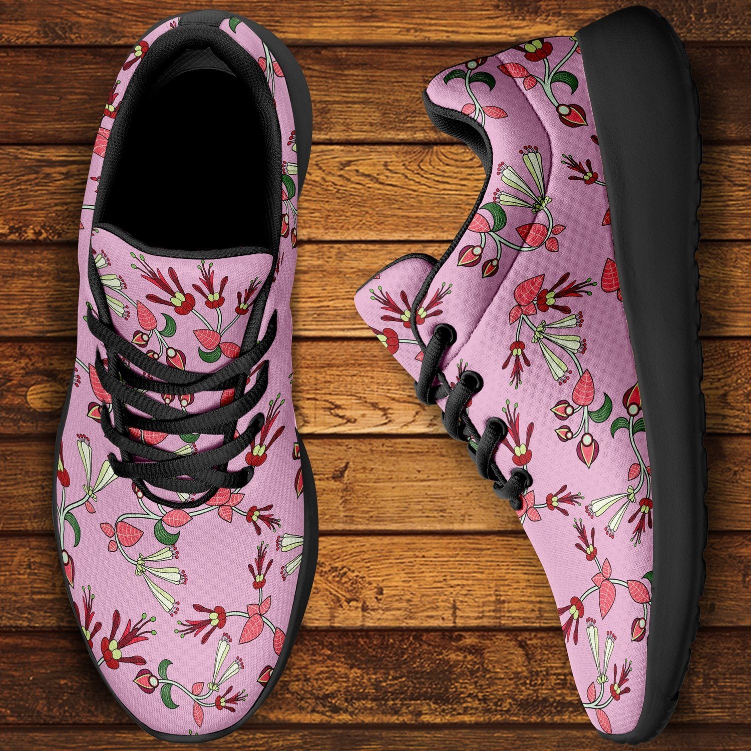 Strawberry Floral Ikkaayi Sport Sneakers ikkaayi Herman 