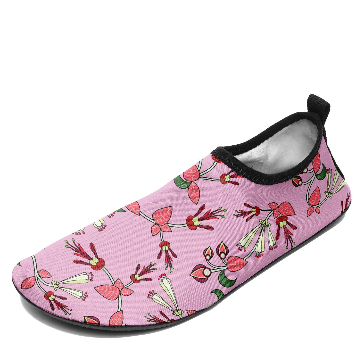 Strawberry Floral Kid's Slip On Shoes Herman 