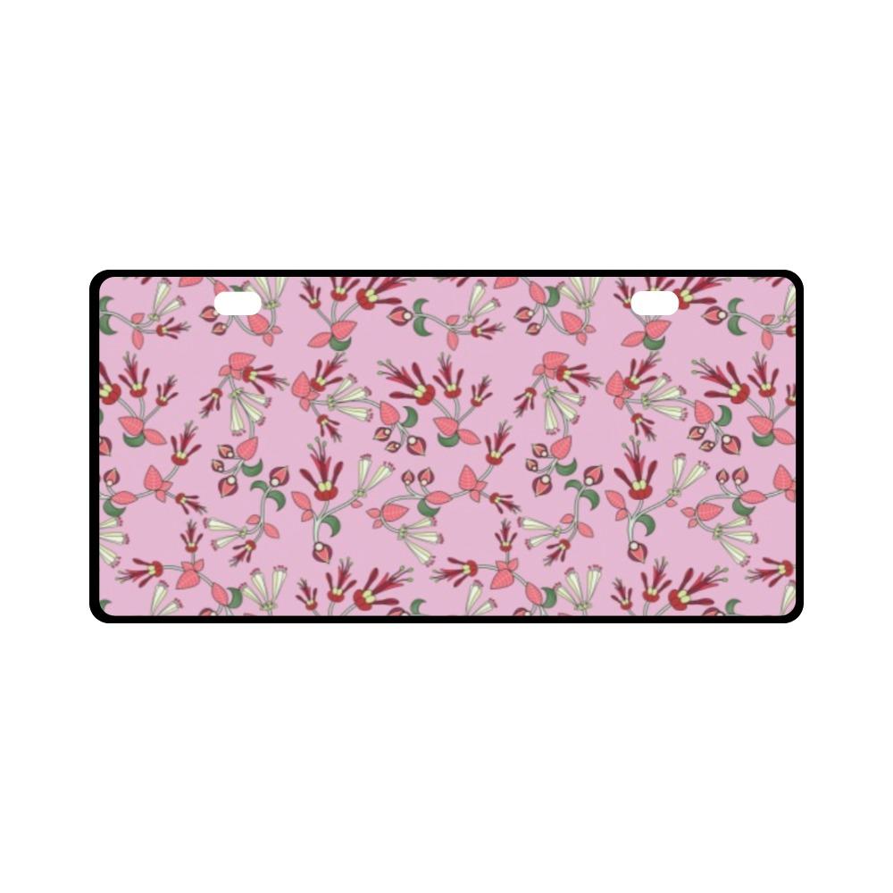 Strawberry Floral License Plate License Plate e-joyer 