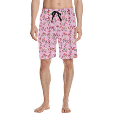 Load image into Gallery viewer, Strawberry Floral Men&#39;s All Over Print Casual Shorts (Model L23) Men&#39;s Casual Shorts (L23) e-joyer 
