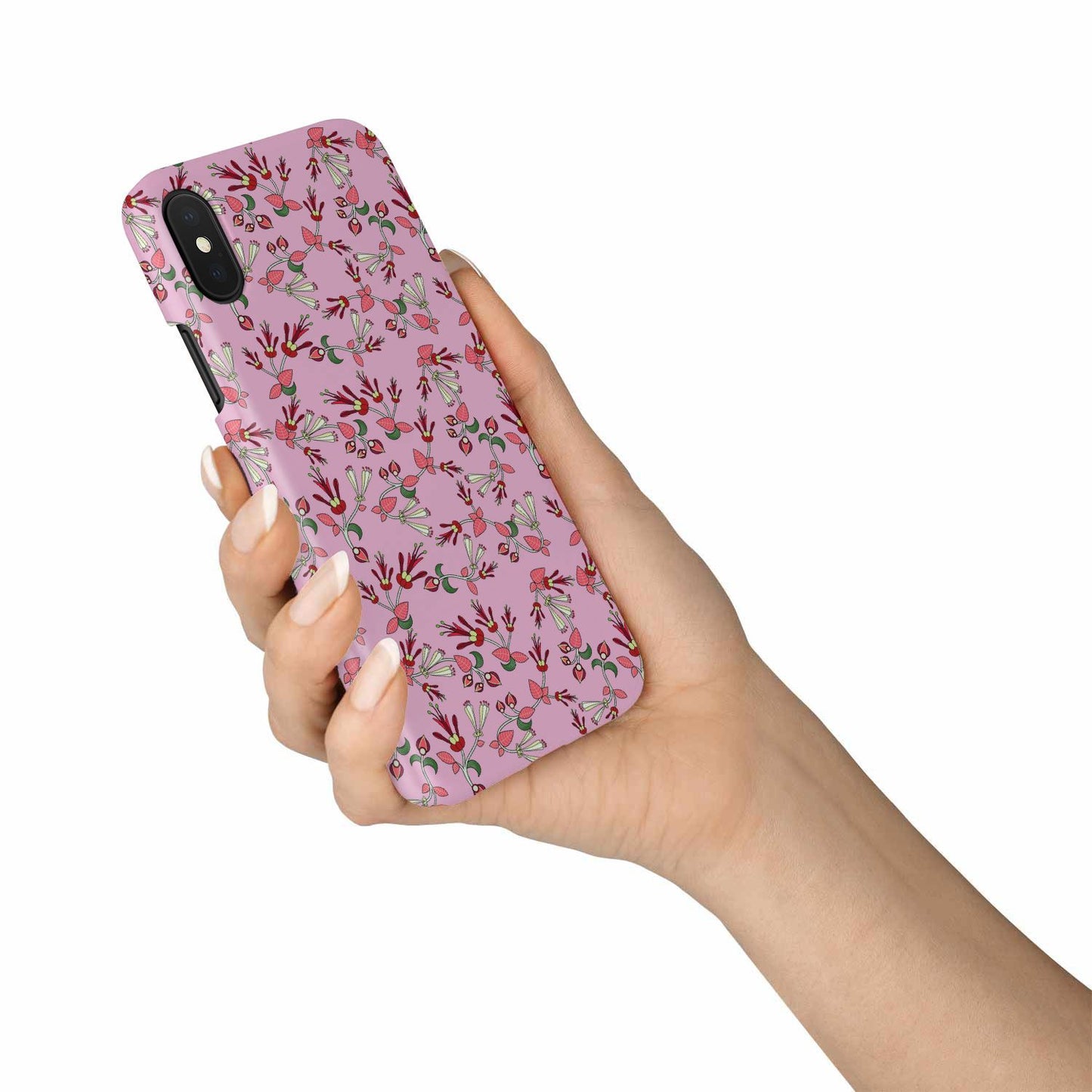 Strawberry Floral Phone Case Phone Case wc-fulfillment 