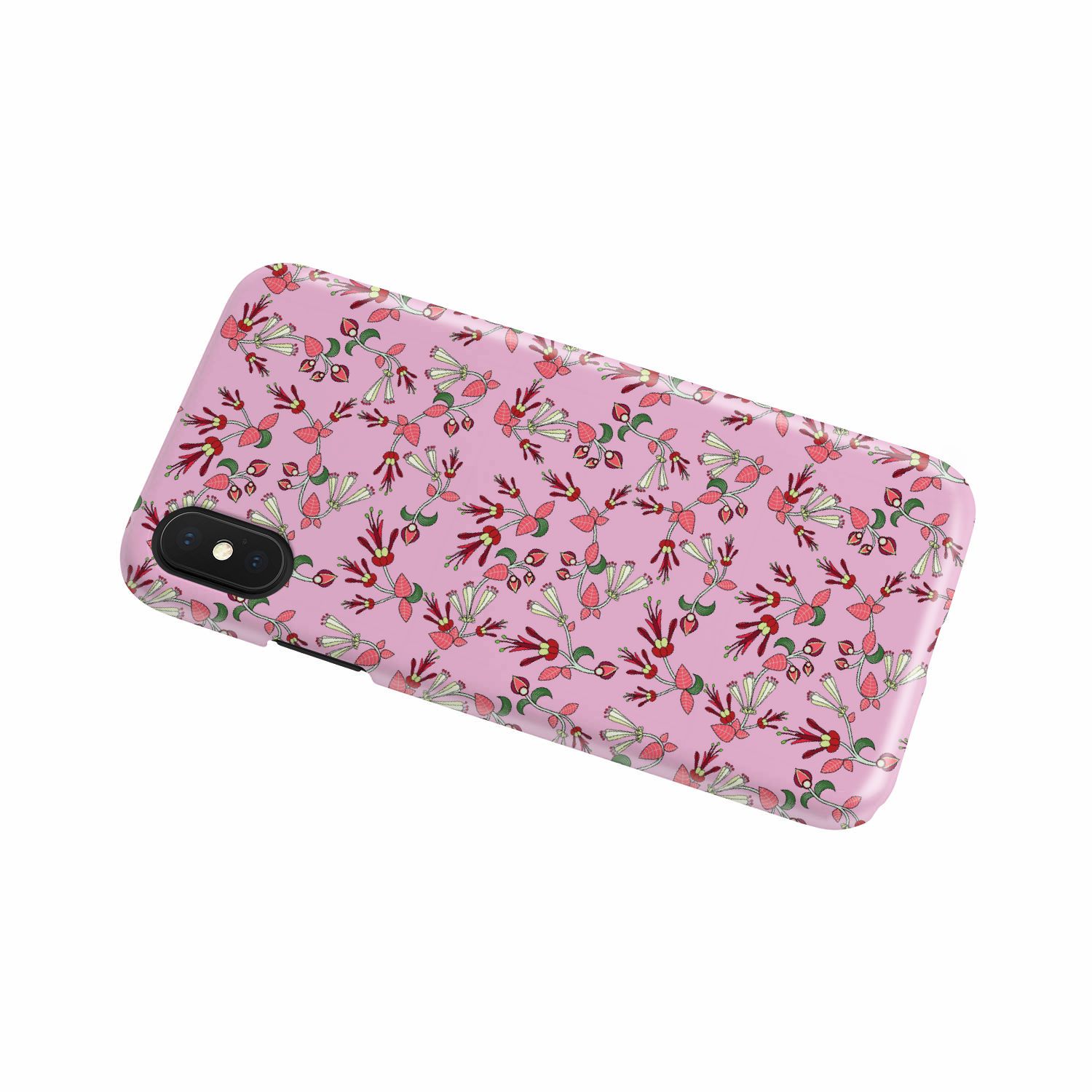 Strawberry Floral Phone Case Phone Case wc-fulfillment 