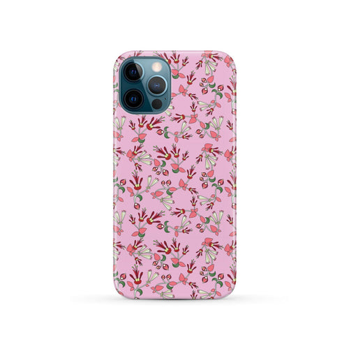 Strawberry Floral Phone Case Phone Case wc-fulfillment iPhone 12 Pro 