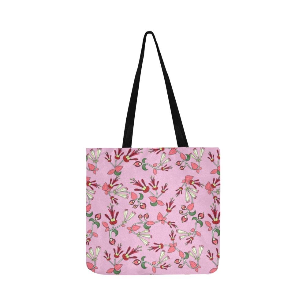 Strawberry Floral Reusable Shopping Bag Model 1660 (Two sides) Shopping Tote Bag (1660) e-joyer 