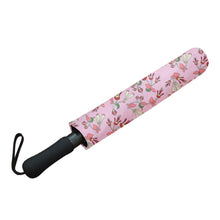 Load image into Gallery viewer, Strawberry Floral Semi-Automatic Foldable Umbrella (Model U05) Semi-Automatic Foldable Umbrella e-joyer 
