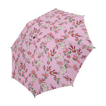 Load image into Gallery viewer, Strawberry Floral Semi-Automatic Foldable Umbrella (Model U05) Semi-Automatic Foldable Umbrella e-joyer 
