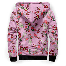 Load image into Gallery viewer, Strawberry Floral Sherpa Hoodie hoodie Herman 
