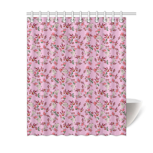 Strawberry Floral Shower Curtain 60