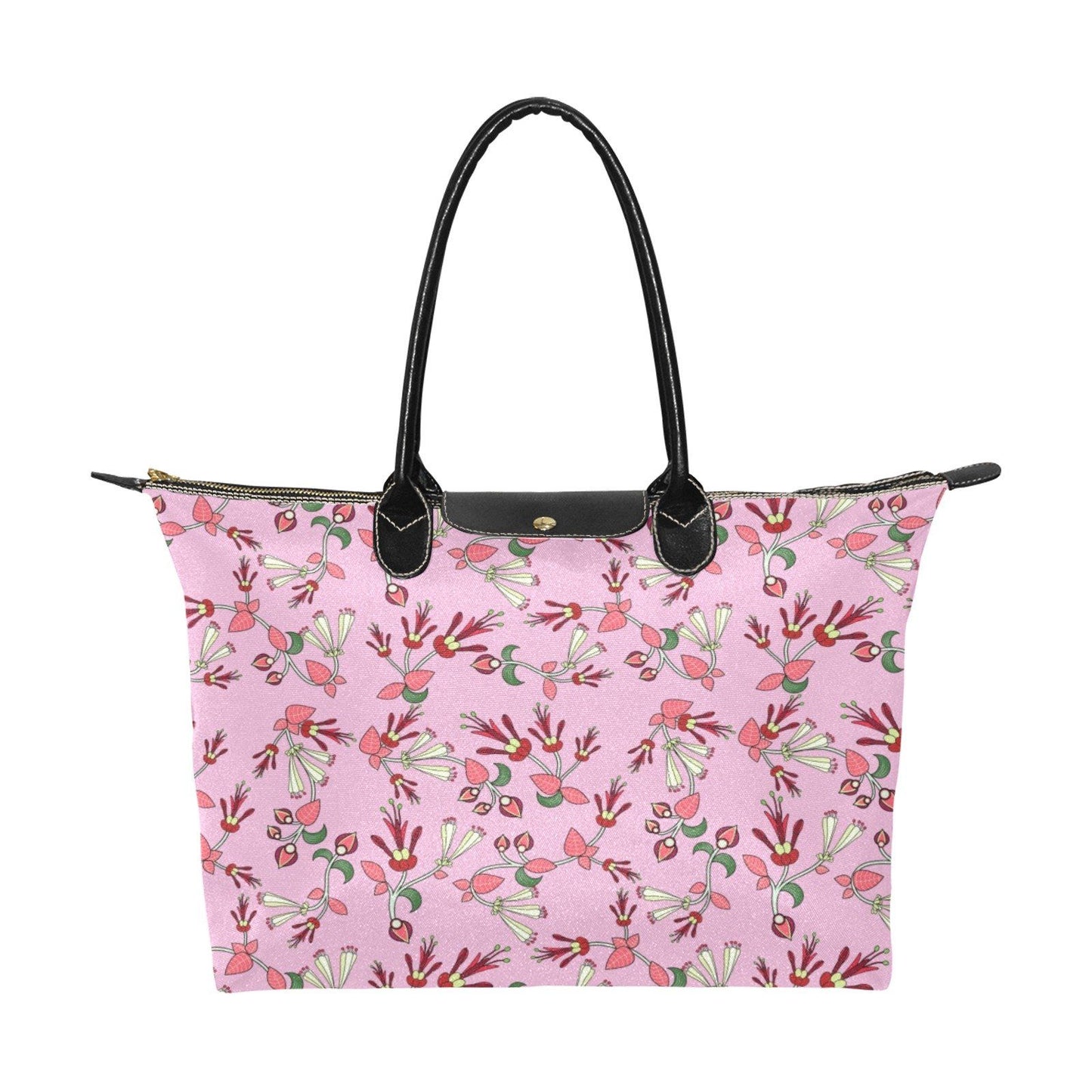 Strawberry Floral Single-Shoulder Lady Handbag (Model 1714) bag e-joyer 