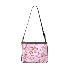 Load image into Gallery viewer, Strawberry Floral Small Shoulder Bag (Model 1710) Small Shoulder Bag (1710) e-joyer 
