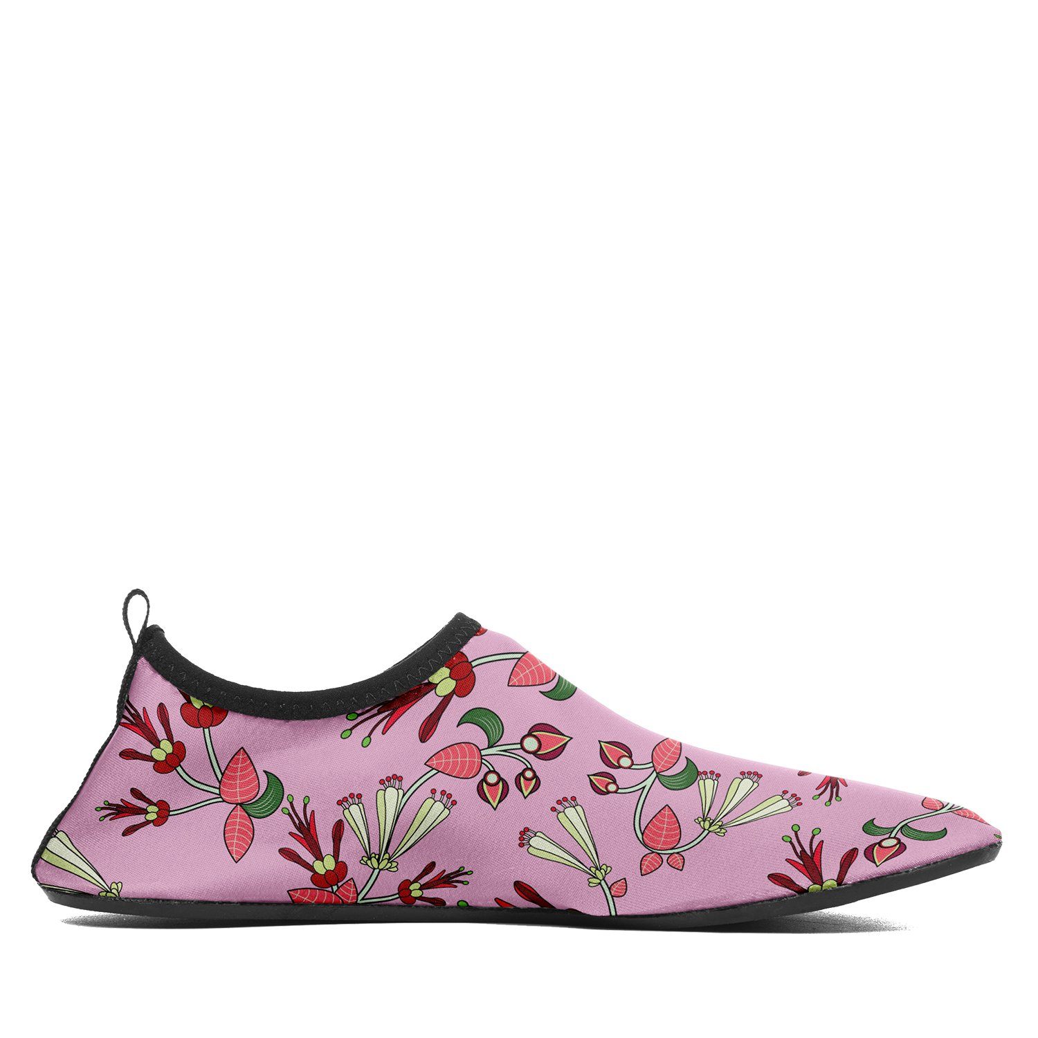 Strawberry Floral Sockamoccs Slip On Shoes Herman 