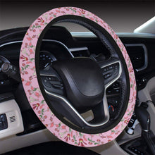 Load image into Gallery viewer, Strawberry Floral Steering Wheel Cover with Elastic Edge Steering Wheel Cover with Elastic Edge e-joyer 
