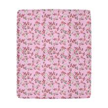 Load image into Gallery viewer, Strawberry Floral Ultra-Soft Micro Fleece Blanket 50&quot;x60&quot; Ultra-Soft Blanket 50&#39;&#39;x60&#39;&#39; e-joyer 
